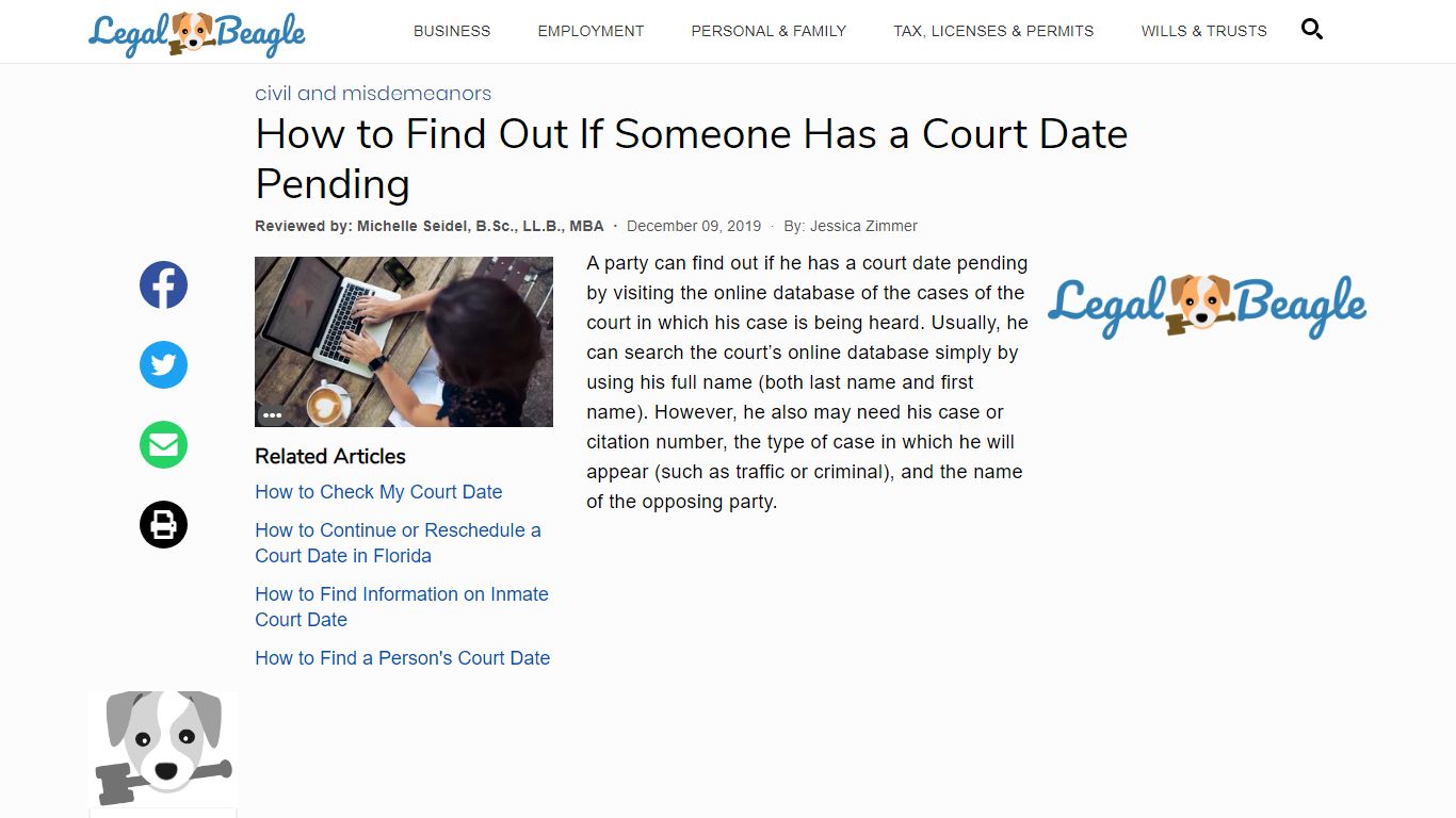 How to Find Out If Someone Has a Court Date Pending